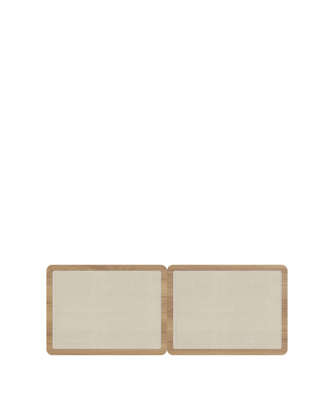 Cabeceira Casal Urdi 160 cm - Mel c/ Palhinha