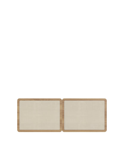 Cabeceira Casal Urdi 160 cm - Mel c/ Palhinha