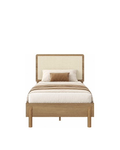 Cama Solteiro Palhinha Urdi 88 cm - Mel