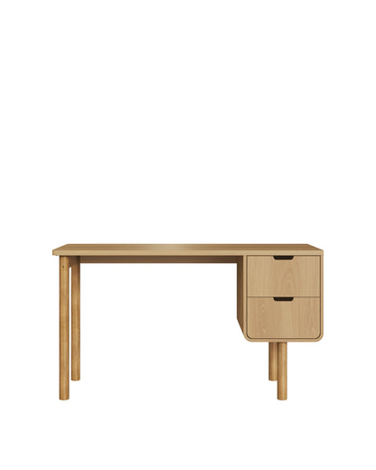 Escrivaninha Orgânica 2 Gavetas Yume 136 cm - Mel