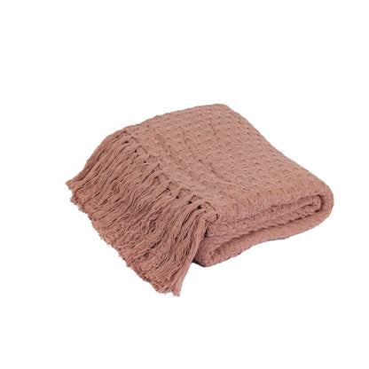 Manta Lívia 180 x 120 cm - Caramelo