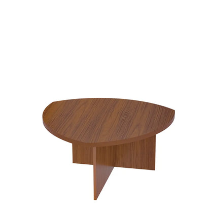 Mesa de Centro Triangular para Sala Elia 76 cm - Natural