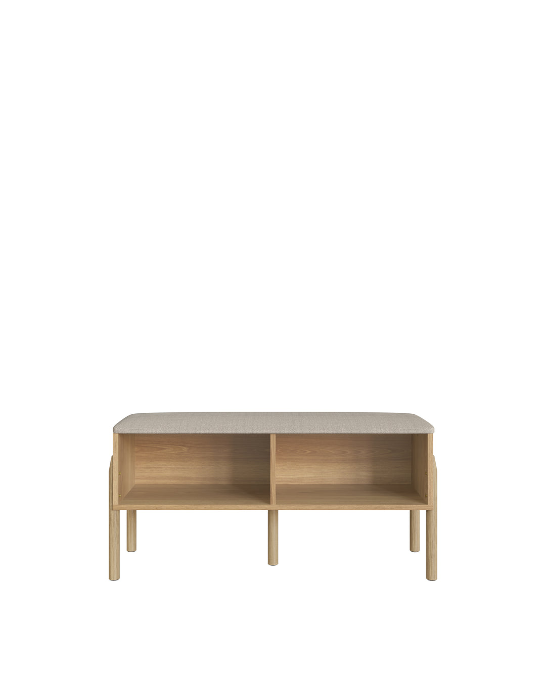 Sapateira Banco Estofada Urdi 93 cm - Mel