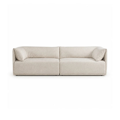 Sofá 3 Lugares Dali 200 cm - Linho Texturizado Bege
