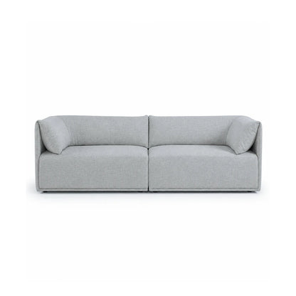 Sofá 3 Lugares Dali 200 cm - Linho Texturizado Cinza