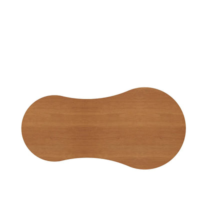 Mesa de Centro Orgânica para Sala Luna 120 cm - Mel