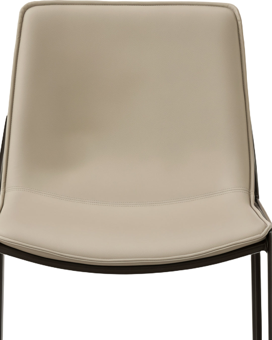Cadeira de Aço Estofada Kora - Fendi