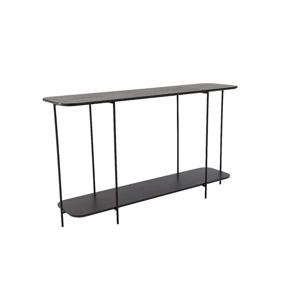 Aparador com pés em Metal Biophilia 120 cm - Preto