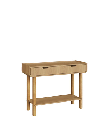Aparador Orgânico 2 Gavetas Yume 100 cm - Mel