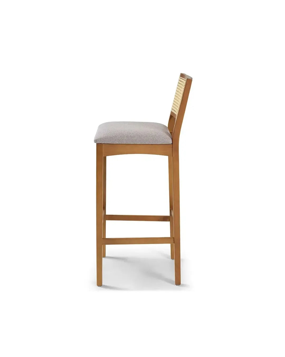 Banqueta Masay - Linho Off White c/ Mel
