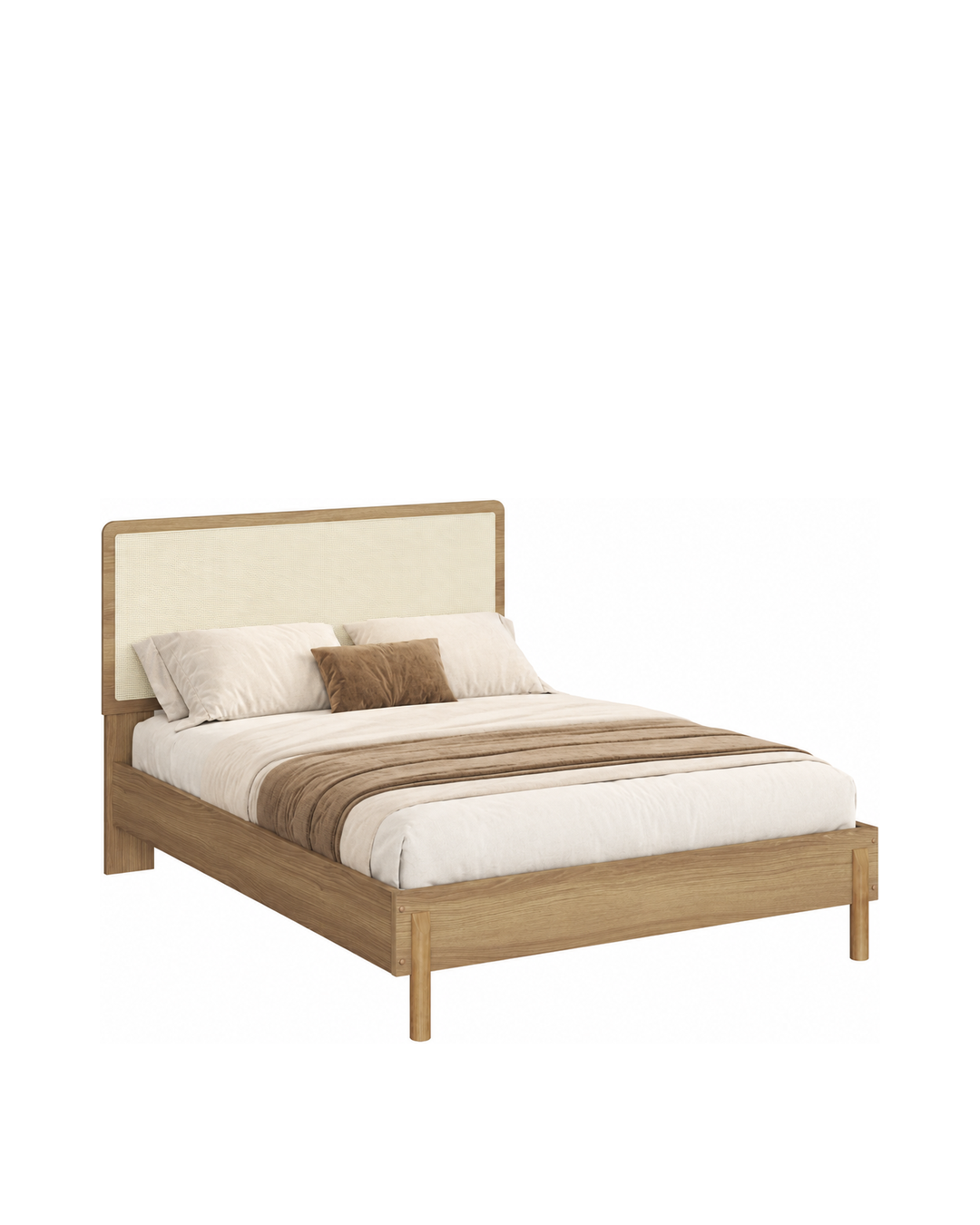 Cama Casal Palhinha Urdi 138 cm - Mel