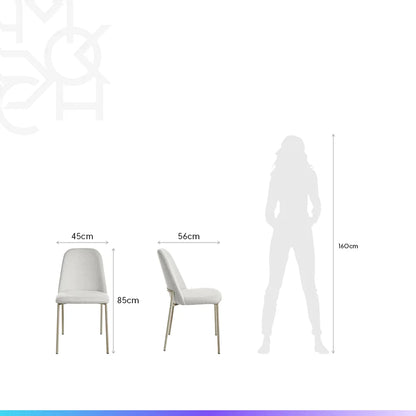 Conjunto de Jantar Mesa Retangular Harmony 8 Cadeiras Lucille - Canella c/ Palha
