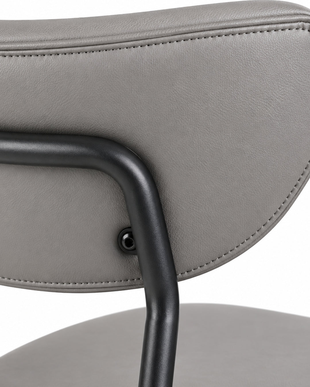 Conjunto de Jantar Mesa Olive 6 Cadeiras Aven – Preto c/ Cinza