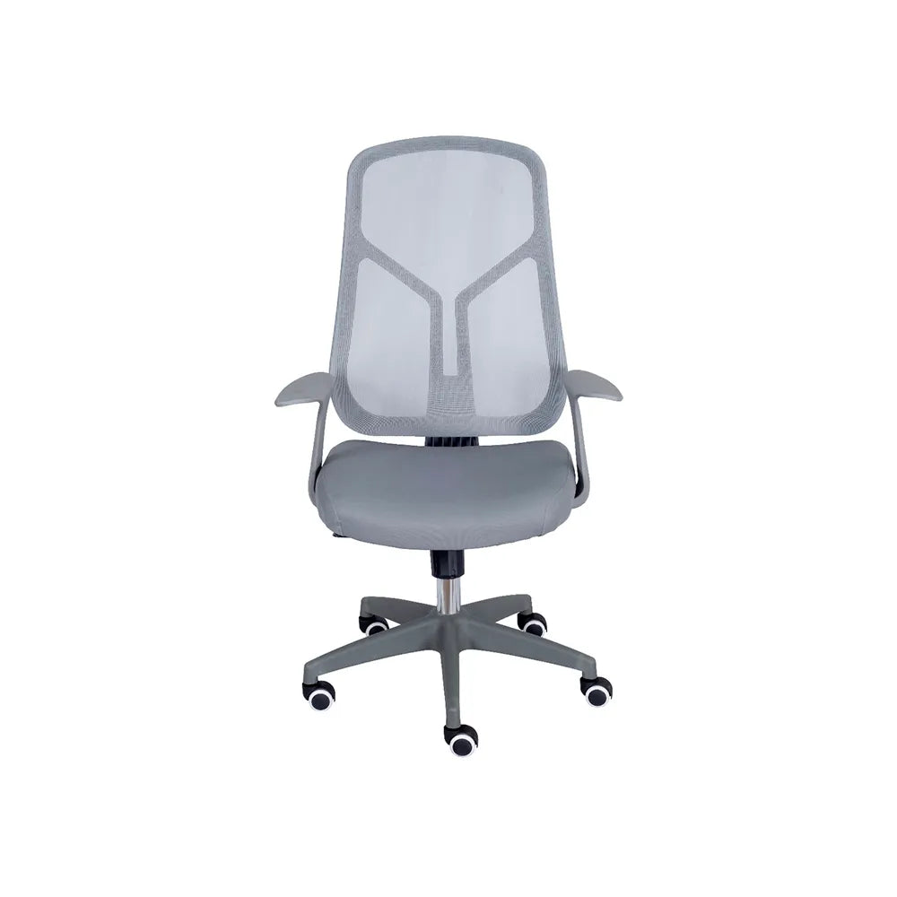 Cadeira de Escritório Giratória com Regulagem de Altura Sean - Cinza