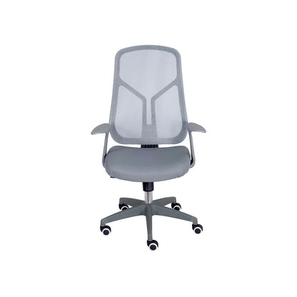 Cadeira de Escritório Giratória com Regulagem de Altura Sean - Cinza