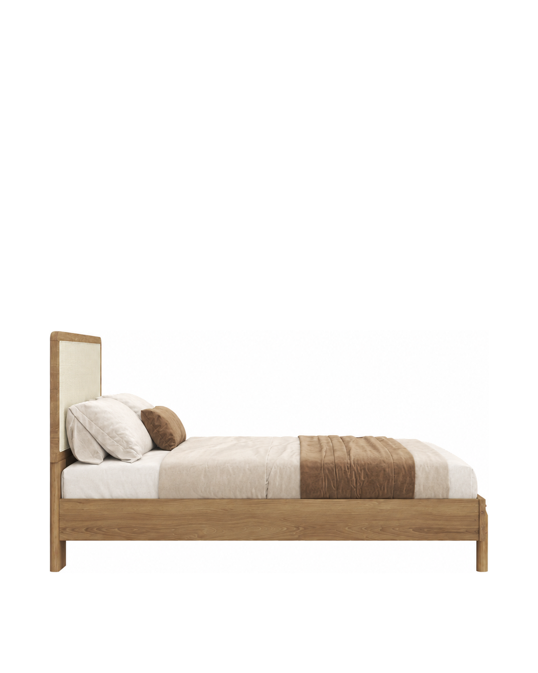 Cama Queen Palhinha Urdi 158 cm - Mel