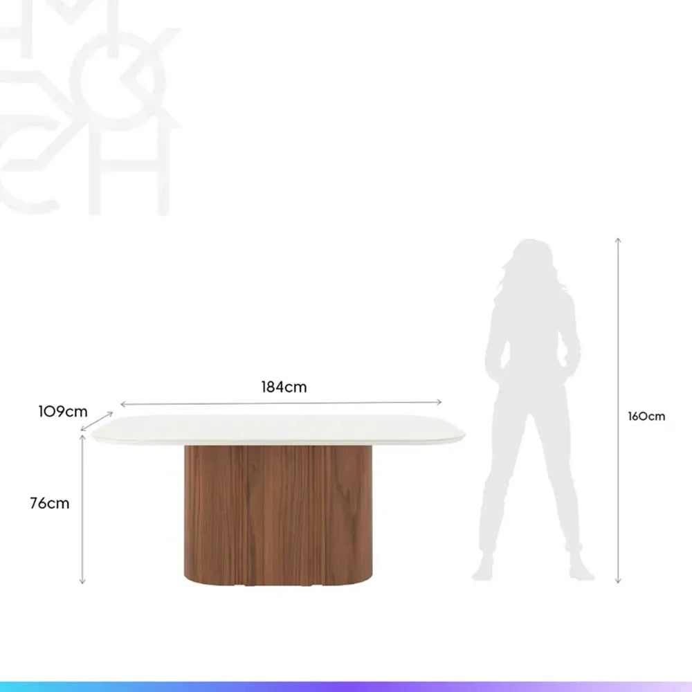 Conjunto de Jantar Mesa Redonda com Vidro Kalina 4 Cadeiras Evelyn - Canella c/ Cinza