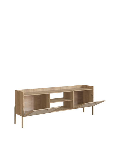 Rack 2 Portas Palhinha Urdi 183 cm - Mel