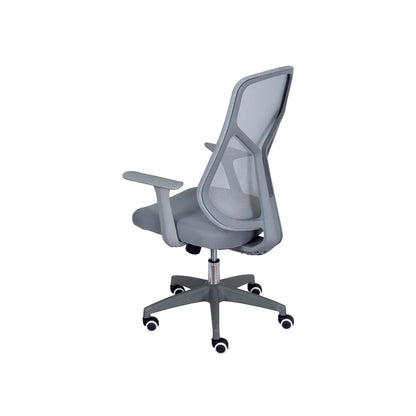Cadeira de Escritório Giratória com Regulagem de Altura Sean - Cinza