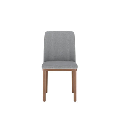 Conjunto de Jantar Mesa Retangular Harmony 8 Cadeiras Kalina - Natural c/ Carbono