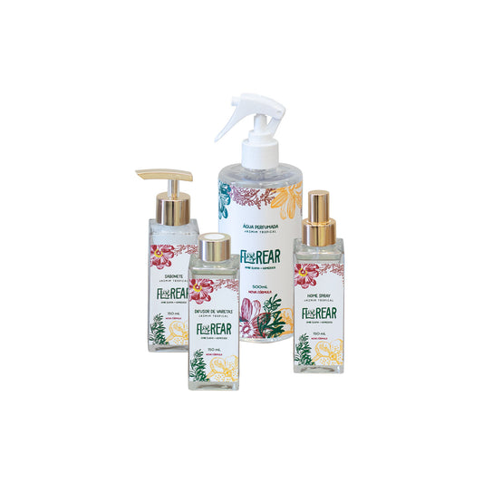 Kit com Aromas Florear - Jasmim Tropical