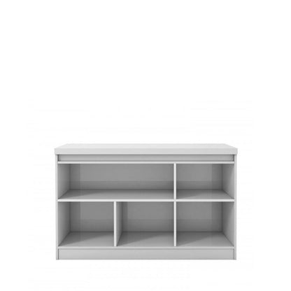 Buffet Truzzi Espelhado 120 cm - Branco Brilho