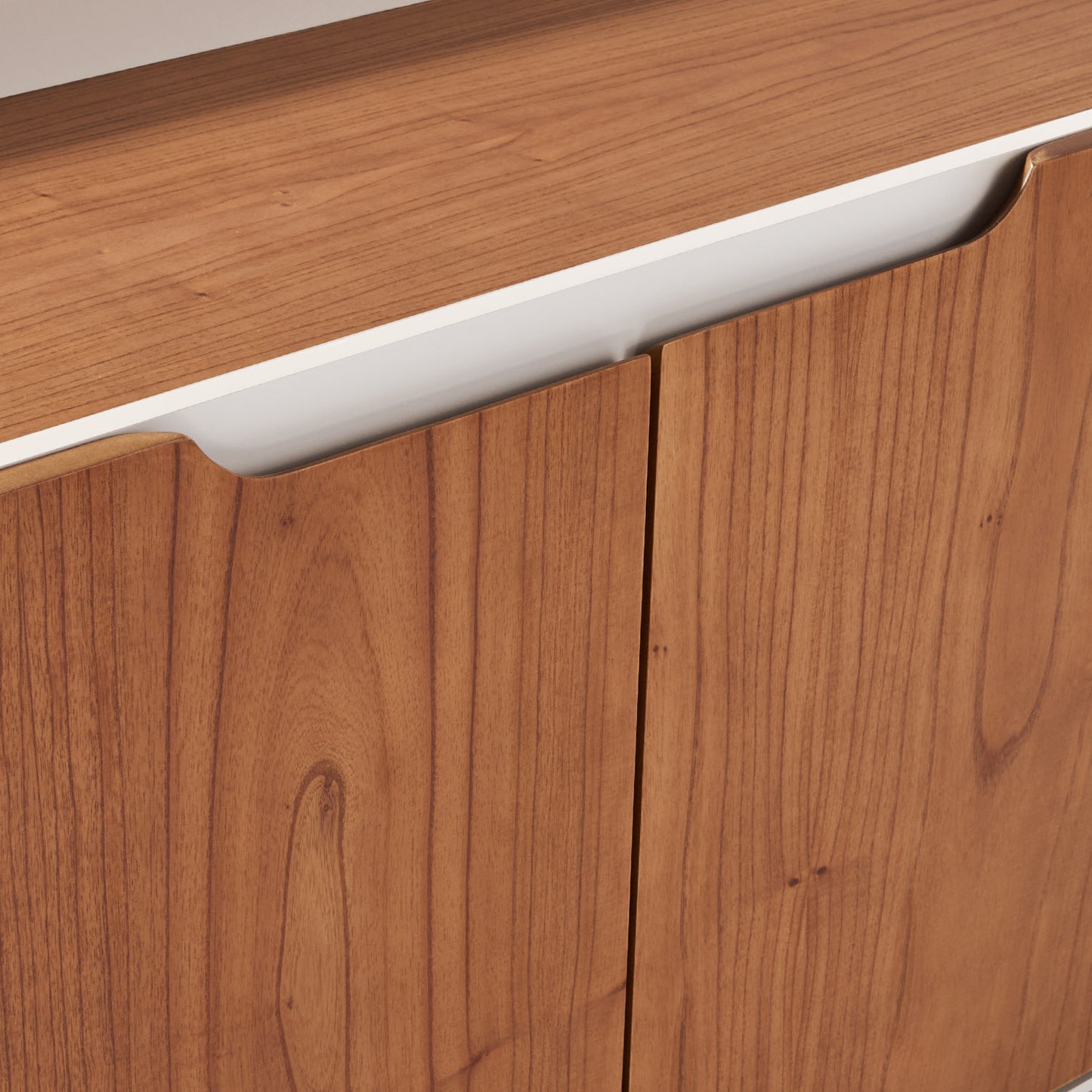 Buffet Elon 160 cm - Natural c/ Off White