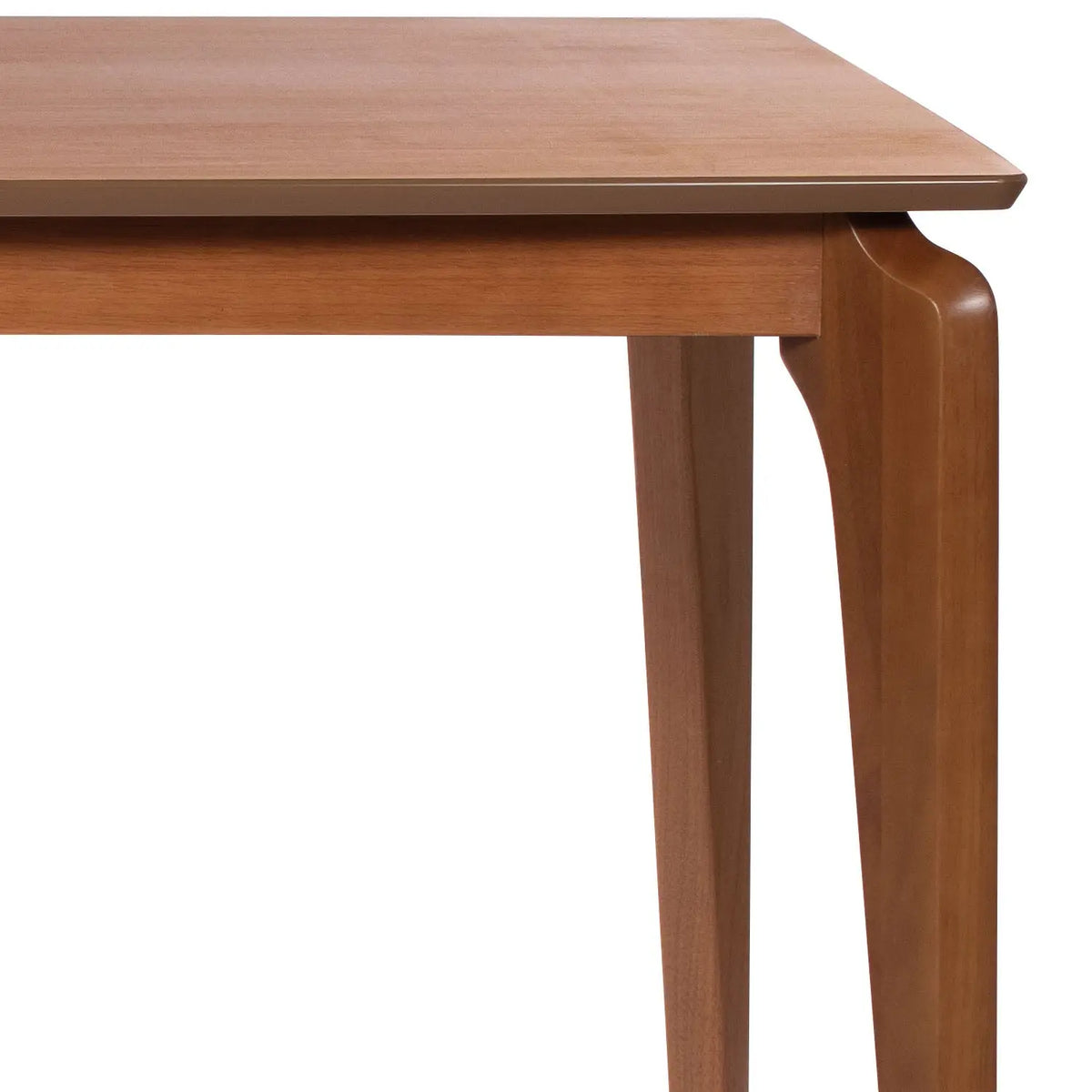 Homedock Mesa de Jantar Retangular para 8 Lugares New Lauren 208 cm - Natural c/ Canela Móveis Província