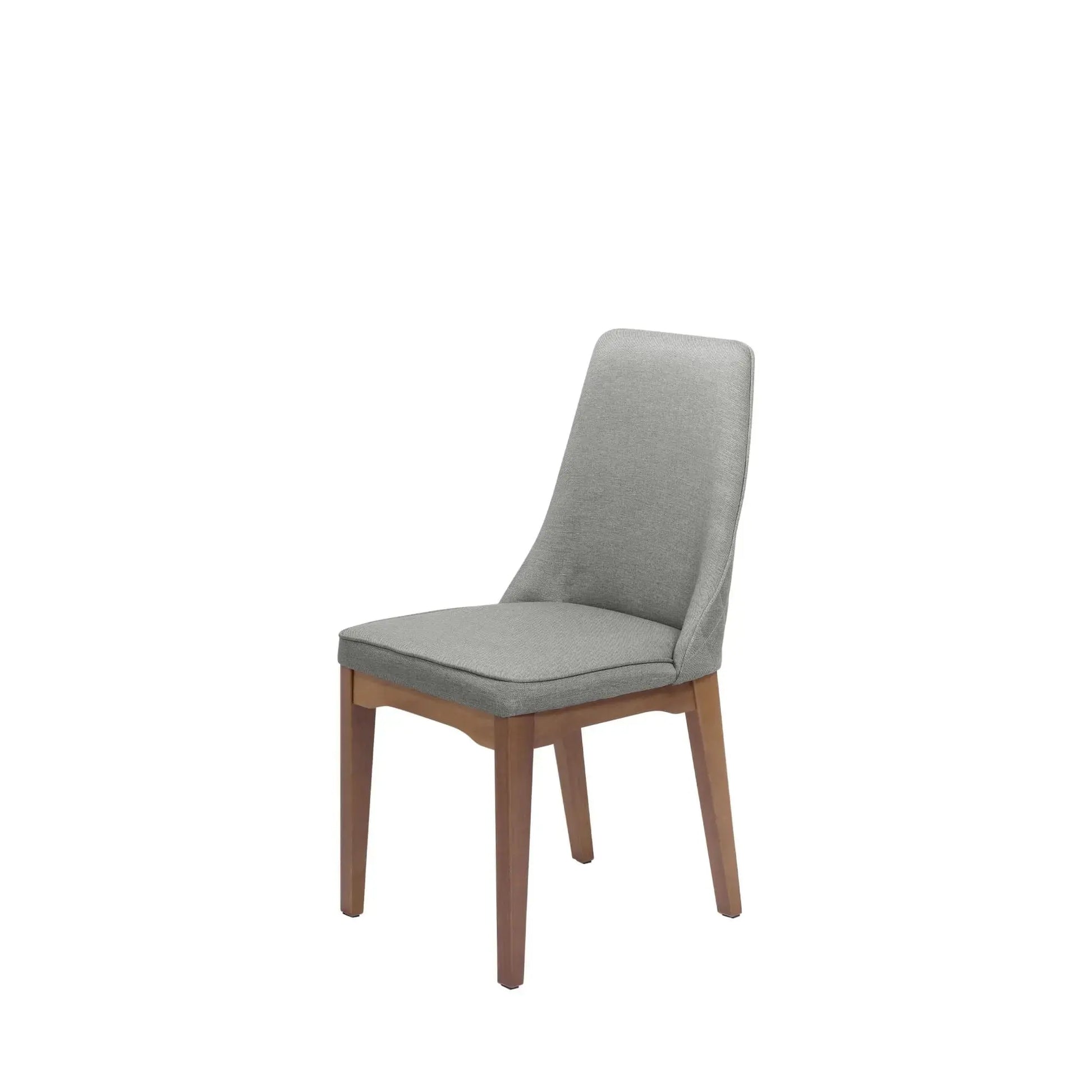 Homedock Conjunto de Jantar Mesa com Vidro Bennett 6 Cadeiras Elsie Matelassê - Natural c/ Carbono Móveis Província