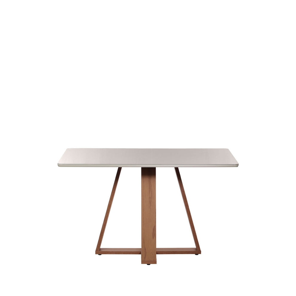 Conjunto de Jantar Mesa com Vidro Avena 4 Cadeiras New Drop — foto 3