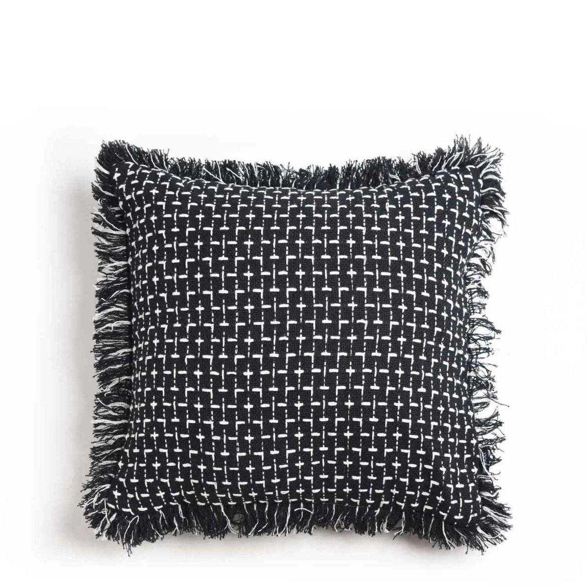 Almofada Astromélia Preto 45 x 45 cm