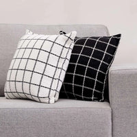Homedock Almofada Azaléia Preto 45 x 45 cm Tecelagem