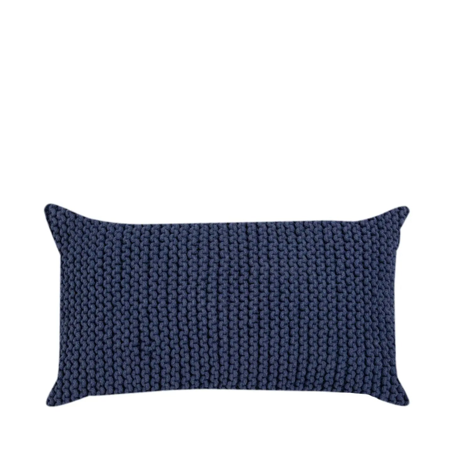 Homedock Almofada Maracaípe Tricot Azul 50 x 30 cm Santa