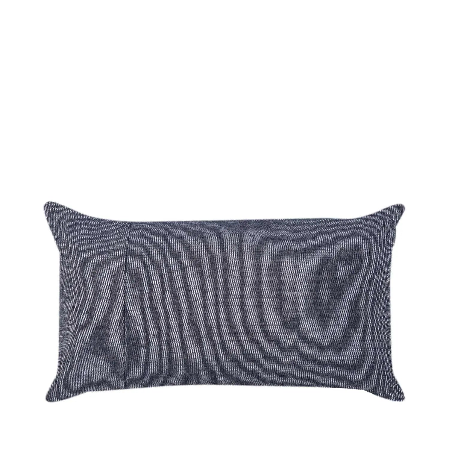 Homedock Almofada Maracaípe Tricot Azul 50 x 30 cm Santa