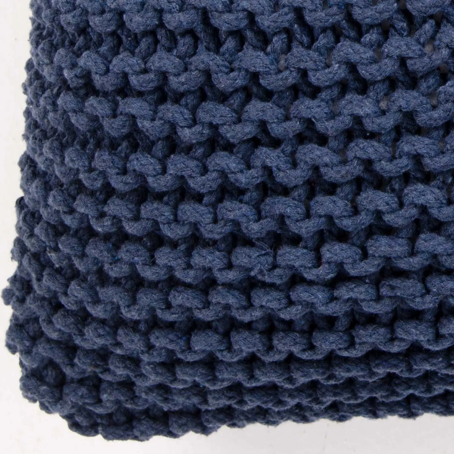 Homedock Almofada Maracaípe Tricot Azul 50 x 30 cm Santa