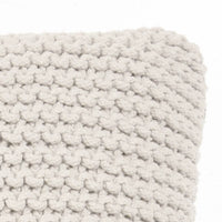 Homedock Almofada Maracaípe Tricot Cru 50 x 50 cm Santa