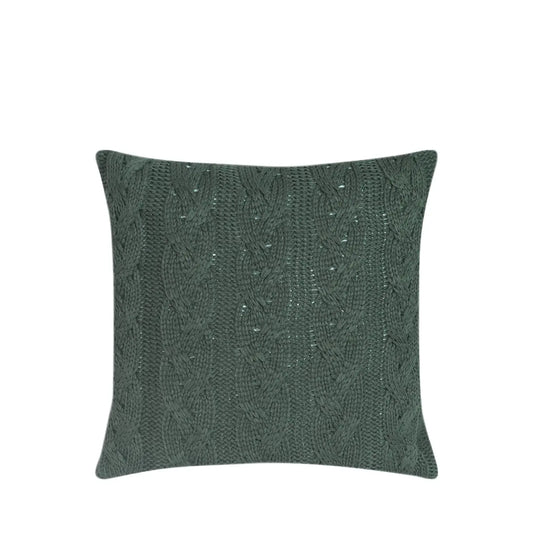 Homedock Almofada Tulipa Tricot Verde Militar 50 x 50 cm Usufruto