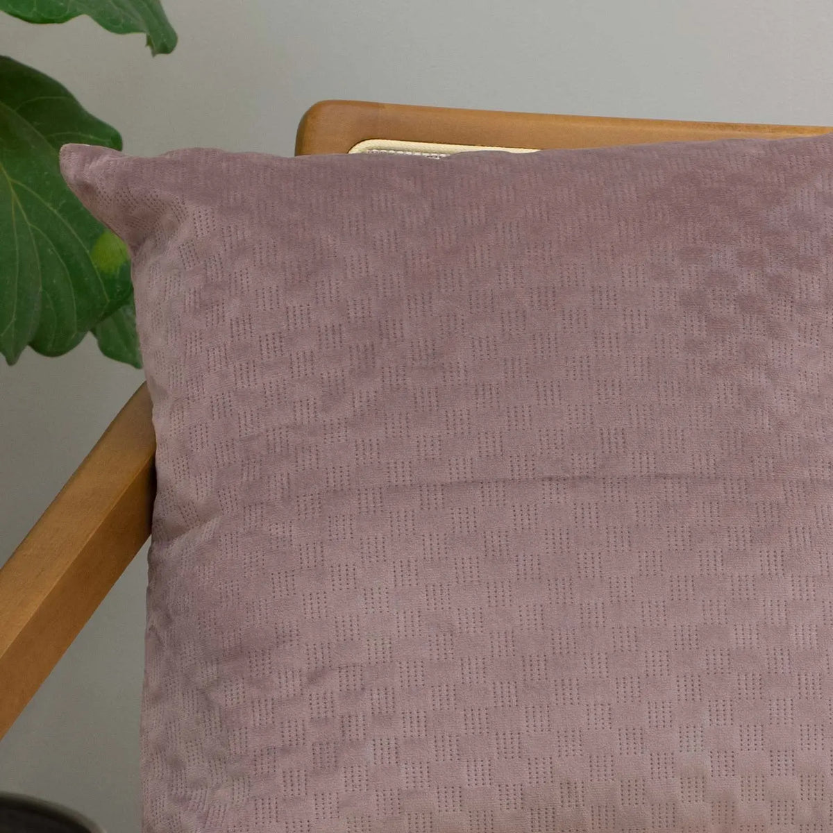 Homedock Almofada Veludo Moray Rosa 45 x 45 cm KZ Home Stock