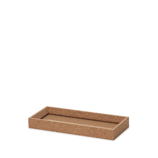 Homedock Bandeja de MDF com Cortiça Eton Marrom 29 cm Mart