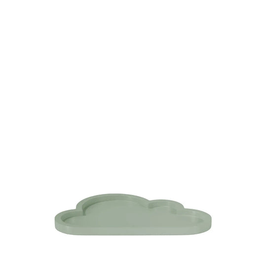 Homedock Bandeja de Madeira Nuvem Menta  29 cm Decoratta
