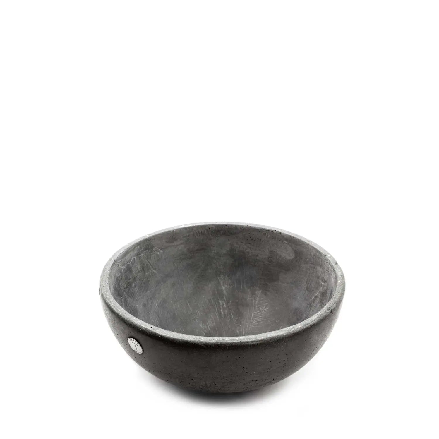 Homedock Bowl de Concreto Ródio Cinza 19 cm Traço