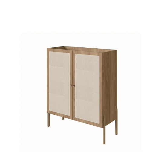 Homedock Buffet Bar Magnus 93 cm - Mel c/ Palhinha Artesano