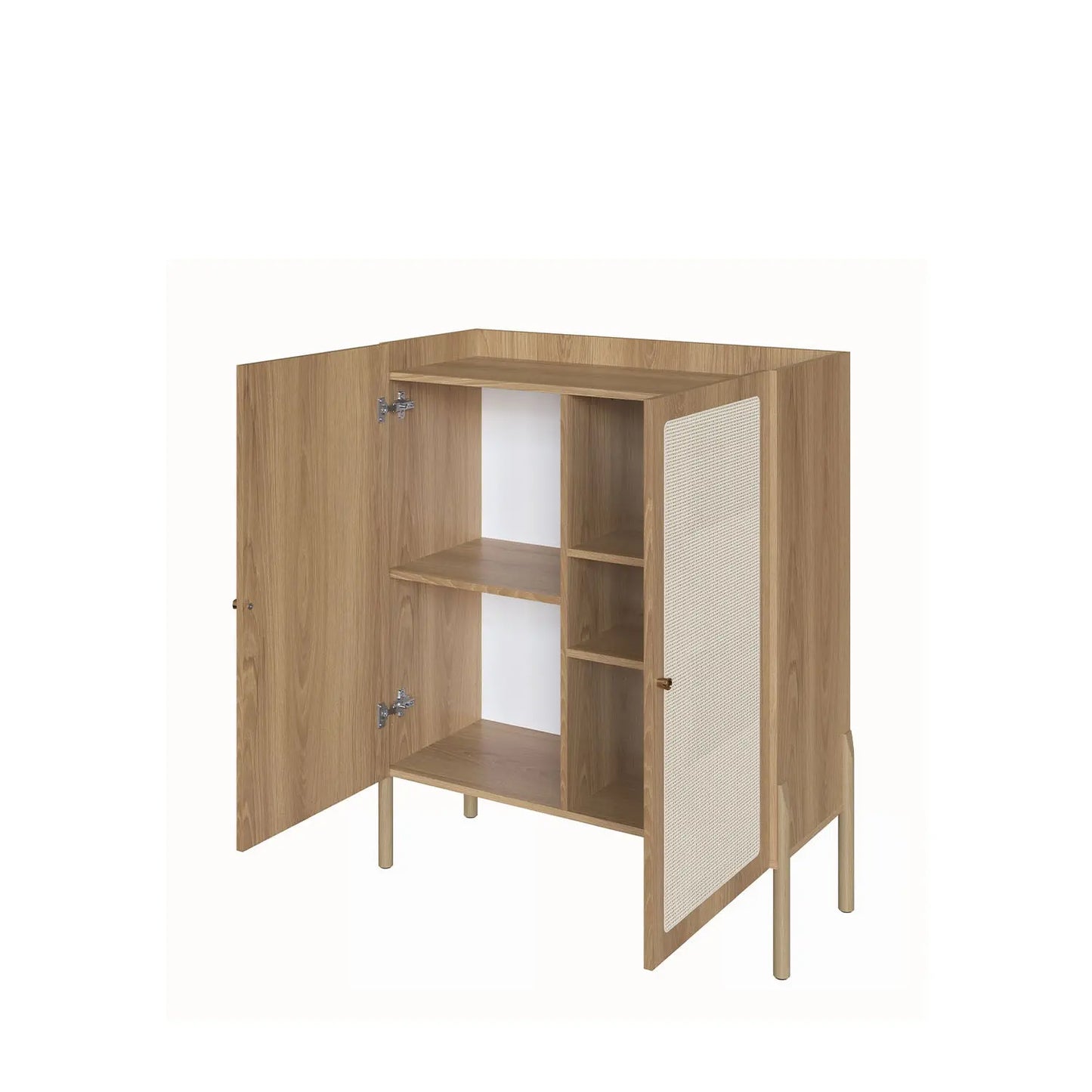 Homedock Buffet Bar Magnus 93 cm - Mel c/ Palhinha Artesano