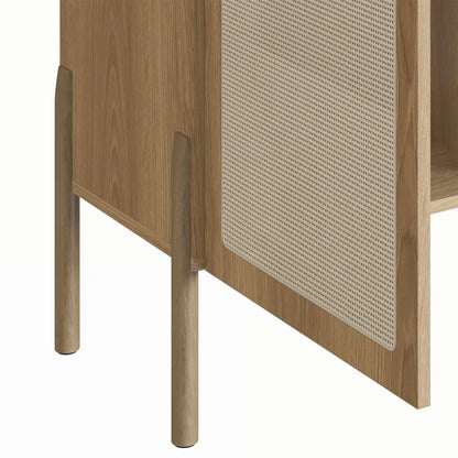 Homedock Buffet Bar Magnus 93 cm - Mel c/ Palhinha Artesano