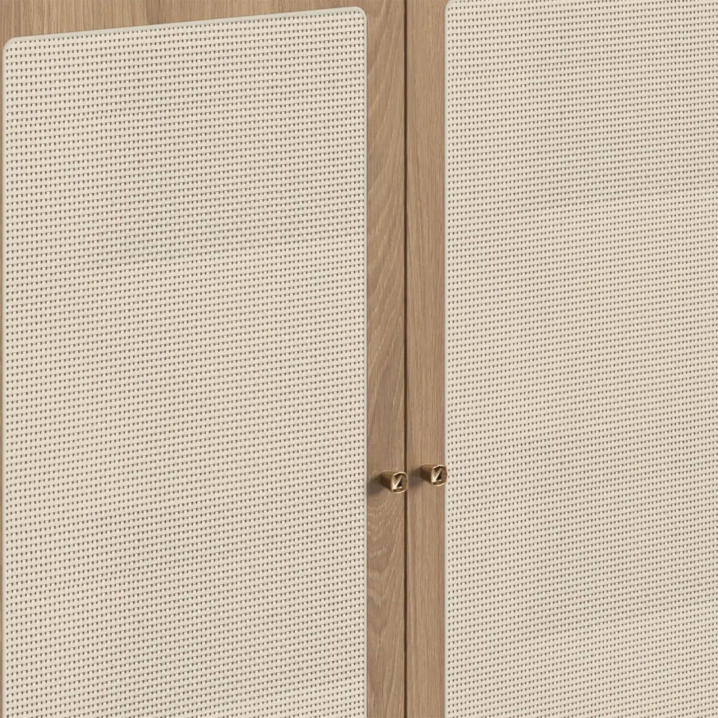 Homedock Buffet Bar Magnus 93 cm - Mel c/ Palhinha Artesano