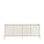 Buffet Jasper 184 cm - Off White Fosco c/ Dourado