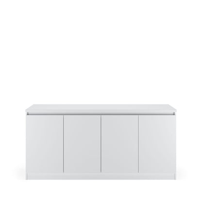 Homedock Buffet Truzzi 158 cm - Branco Fosco Móveis Província