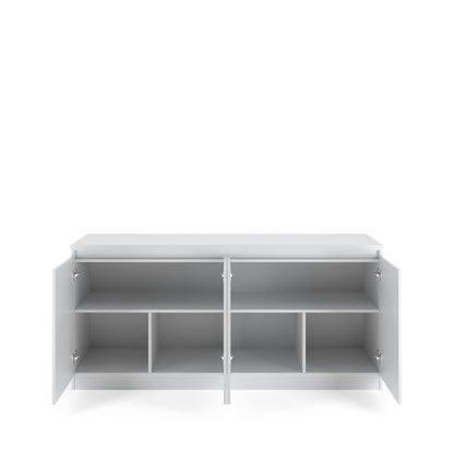 Homedock Buffet Truzzi 158 cm - Branco Fosco Móveis Província