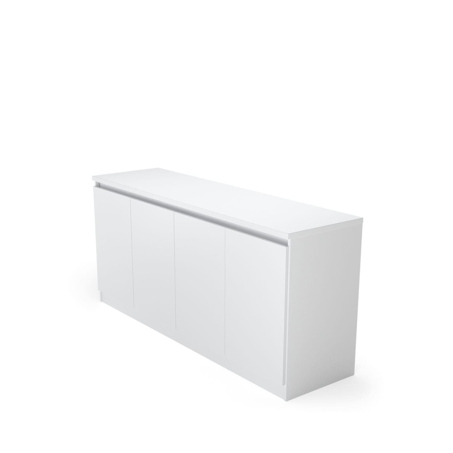 Homedock Buffet Truzzi 158 cm - Branco Fosco Móveis Província