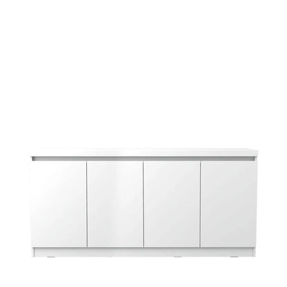 Homedock Buffet Truzzi 160 cm - Branco Brilho Moveis